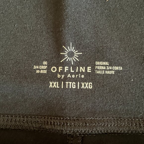 aerie Offline Soft 3/4 Length Leggings OG Hi-Rise - Picture 3 of 3